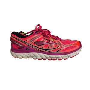 BROOKS Transcend Ultimate Ride Women's size 6 B Pink Running Athletic Shoes